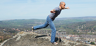 the rocks of the cow and calf